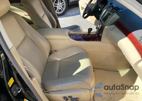 2007 Lexus Ls 460 из США, поврежденный, VIN JTHBL46F875038347